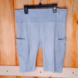 Lululemon Fast and Free Shorts AthLeisure Size 12 Acid wash